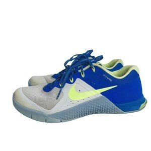 Nike Womens Metcon 2 821913-003 Multicolor Crossfit Training Shoes Size US 8